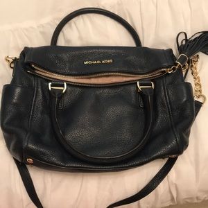 Michael Kors Navy Handbag